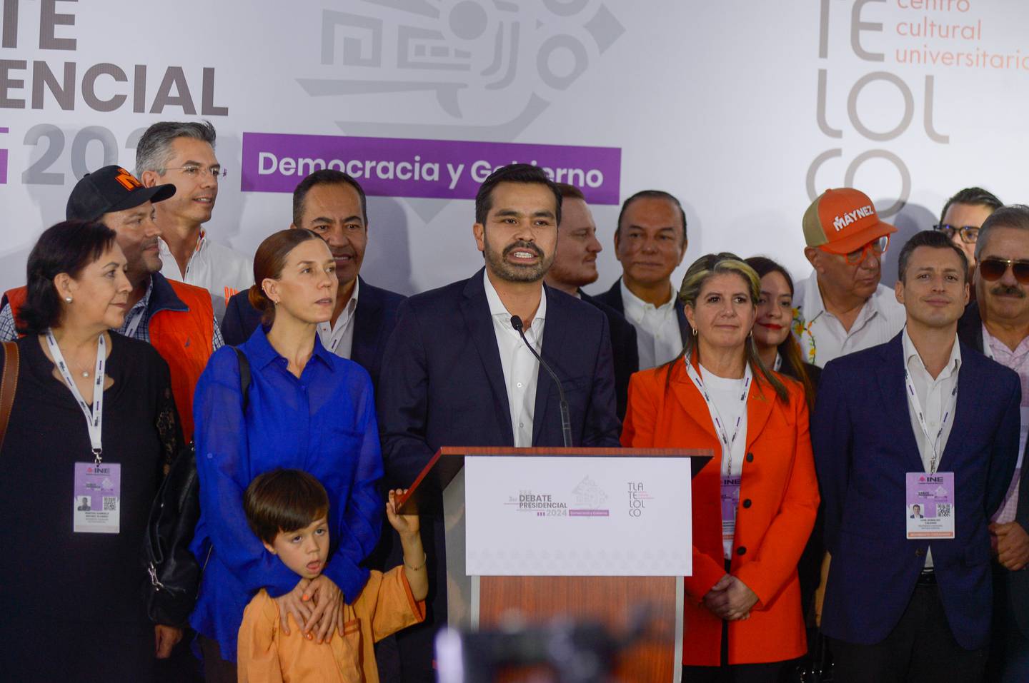 El candidato presidencial, Jorge Álvarez Máynez (Foto: NICOLÁS TAVIRA)