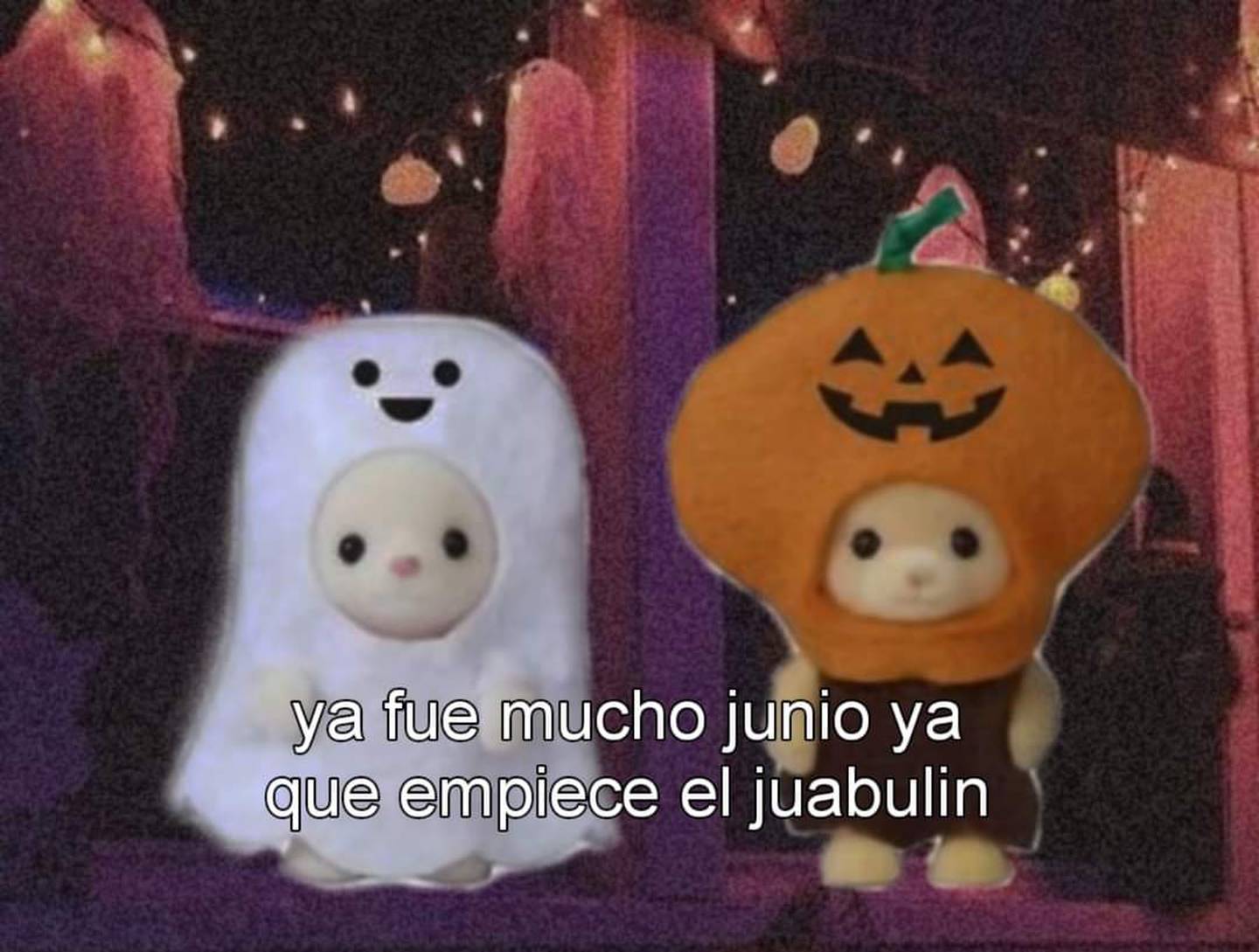 Los ternurines se usaron en memes de Halloween, (Captura Redes sociales)