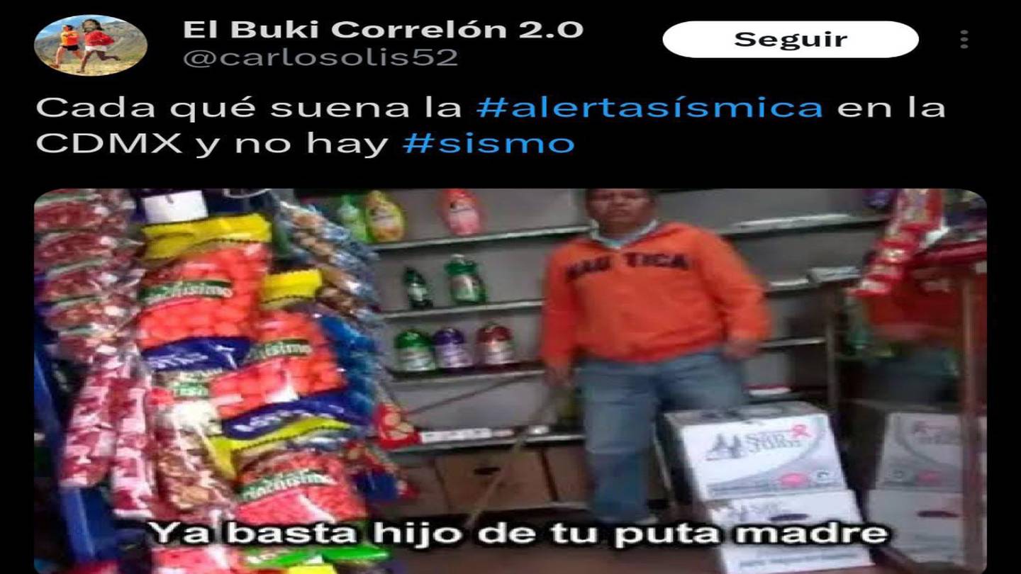 Los capitalinos se asustaron por la alerta sísmica. (Foto: Redes sociales)