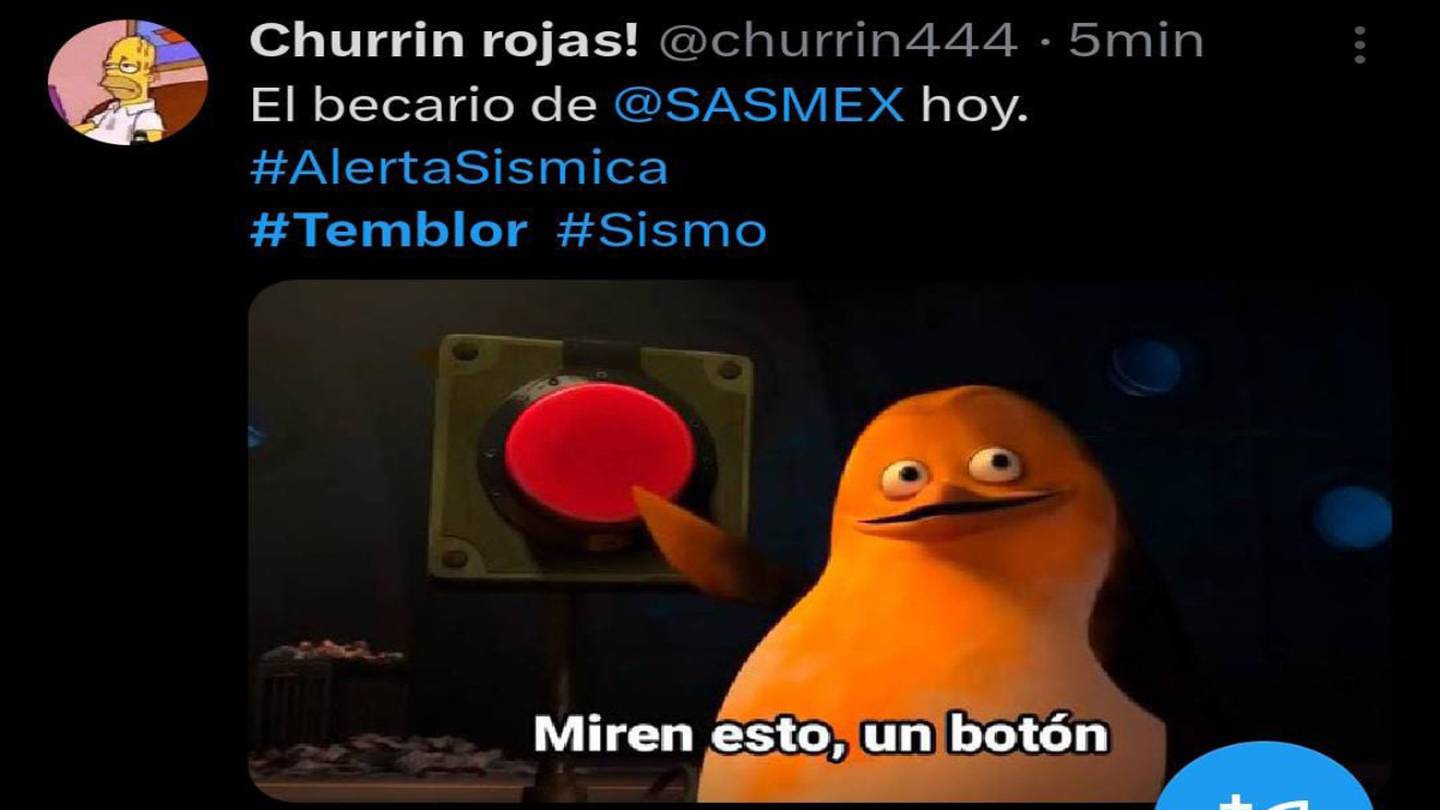 Los memes culparon al becario por la alerta sísmica. (Foto: Redes sociales)