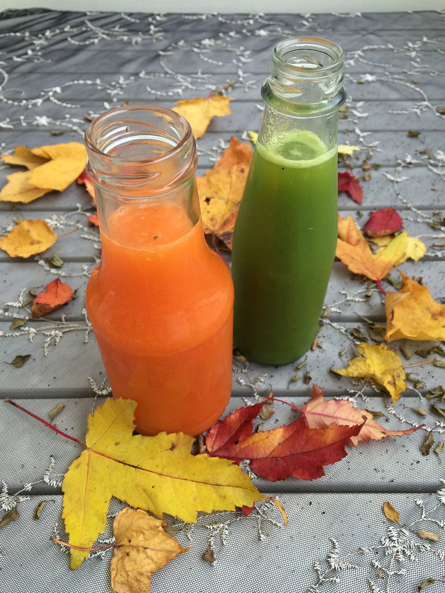 El jugo verde y el de zanahoria son comunes en el desayuno. (Foto: Pixabay)