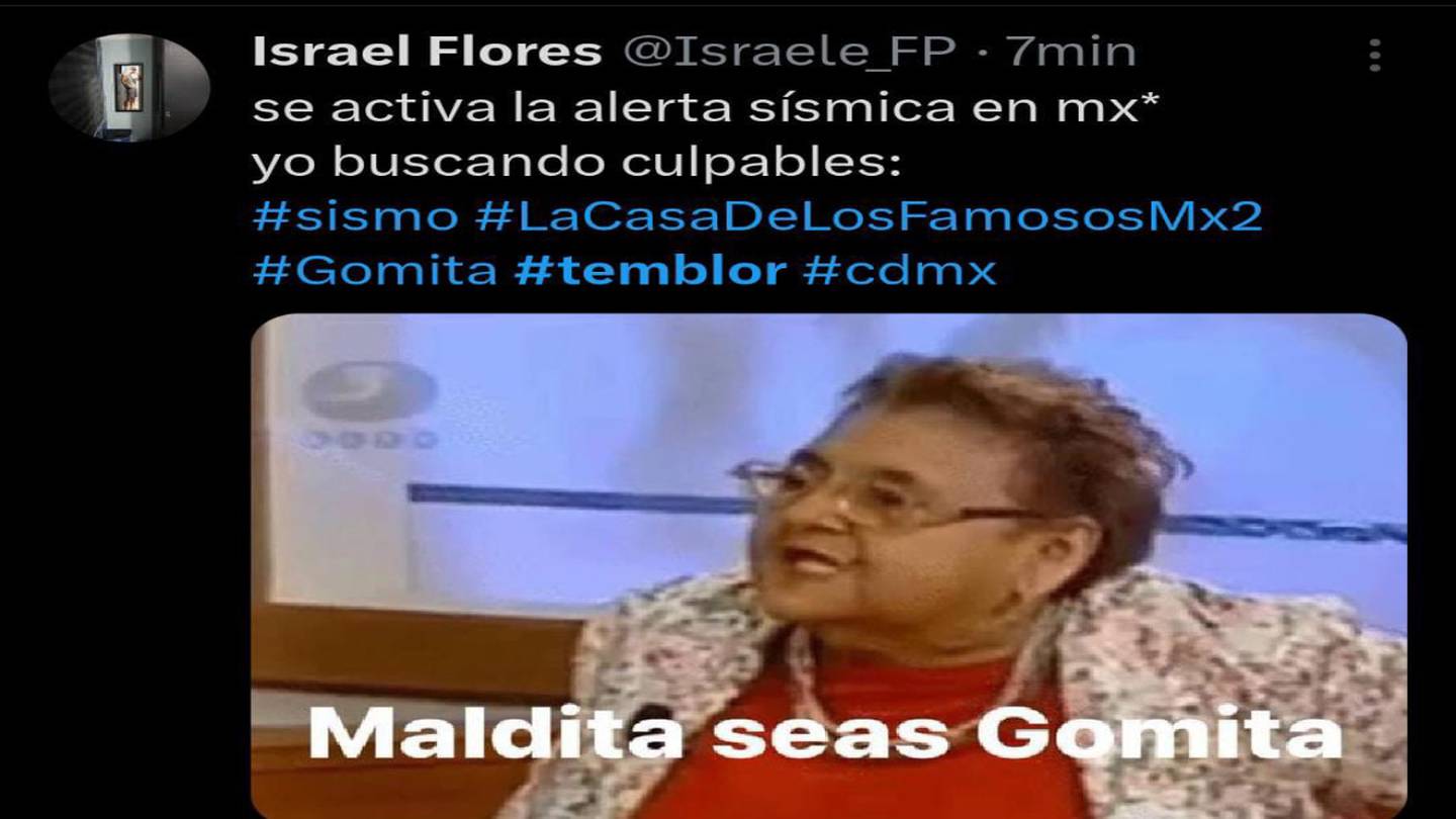 Los memes de la alerta sísmica. (Foto: Redes sociales)