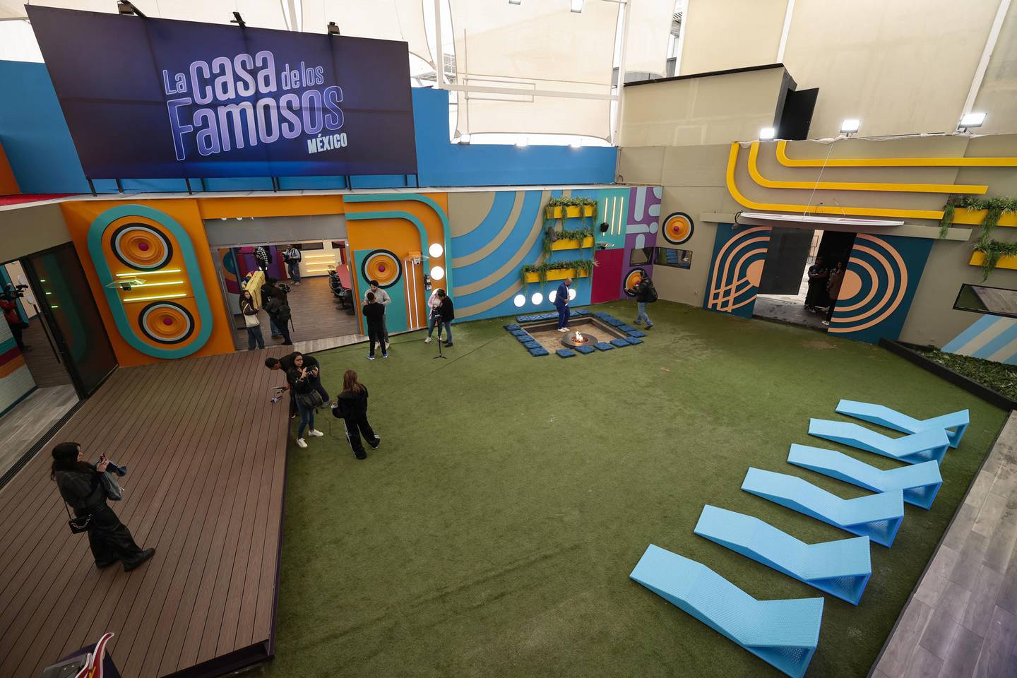 El jardín de 'La Casa de los Famosos México ' es diferente al de la primera temporada. (Foto: EFE)