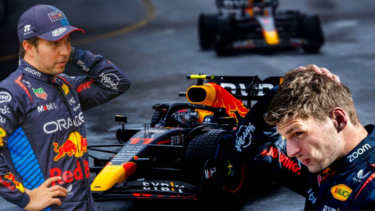 Max Verstappen y 'Checo' Pérez se quejaron del auto. (Foto: Especial El Financiero)