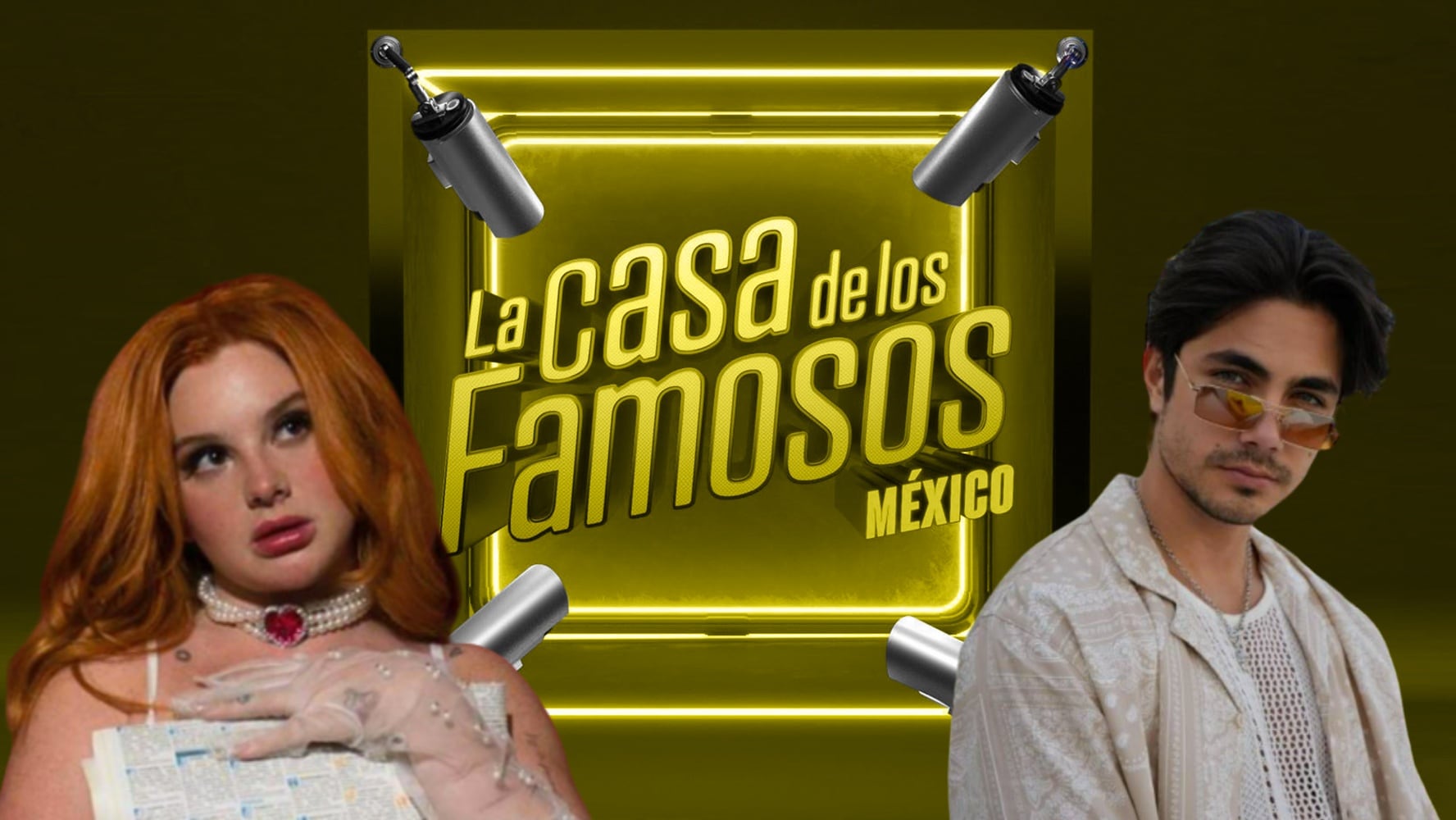 Conoce a los nominados de 'La Casa de los Famosos México' de la semana. (Foto: Especial El Financiero)