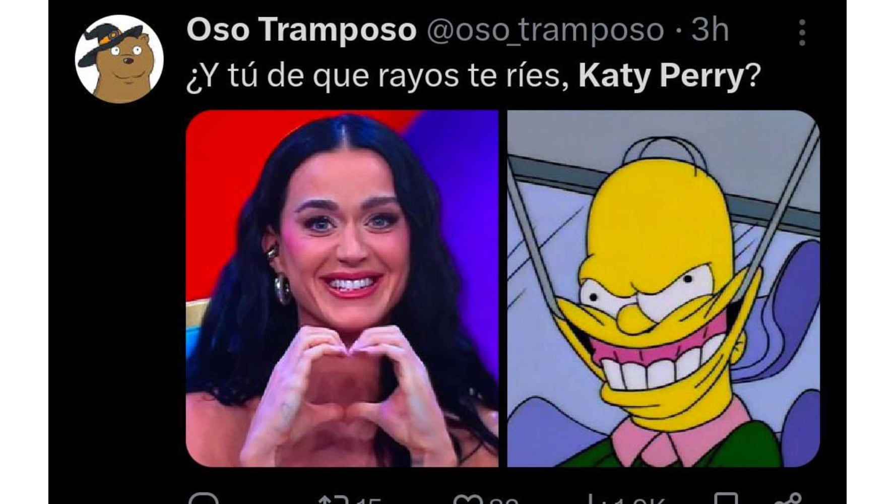 Memes de Katy Perry. (Foto: Captura Redes sociales)