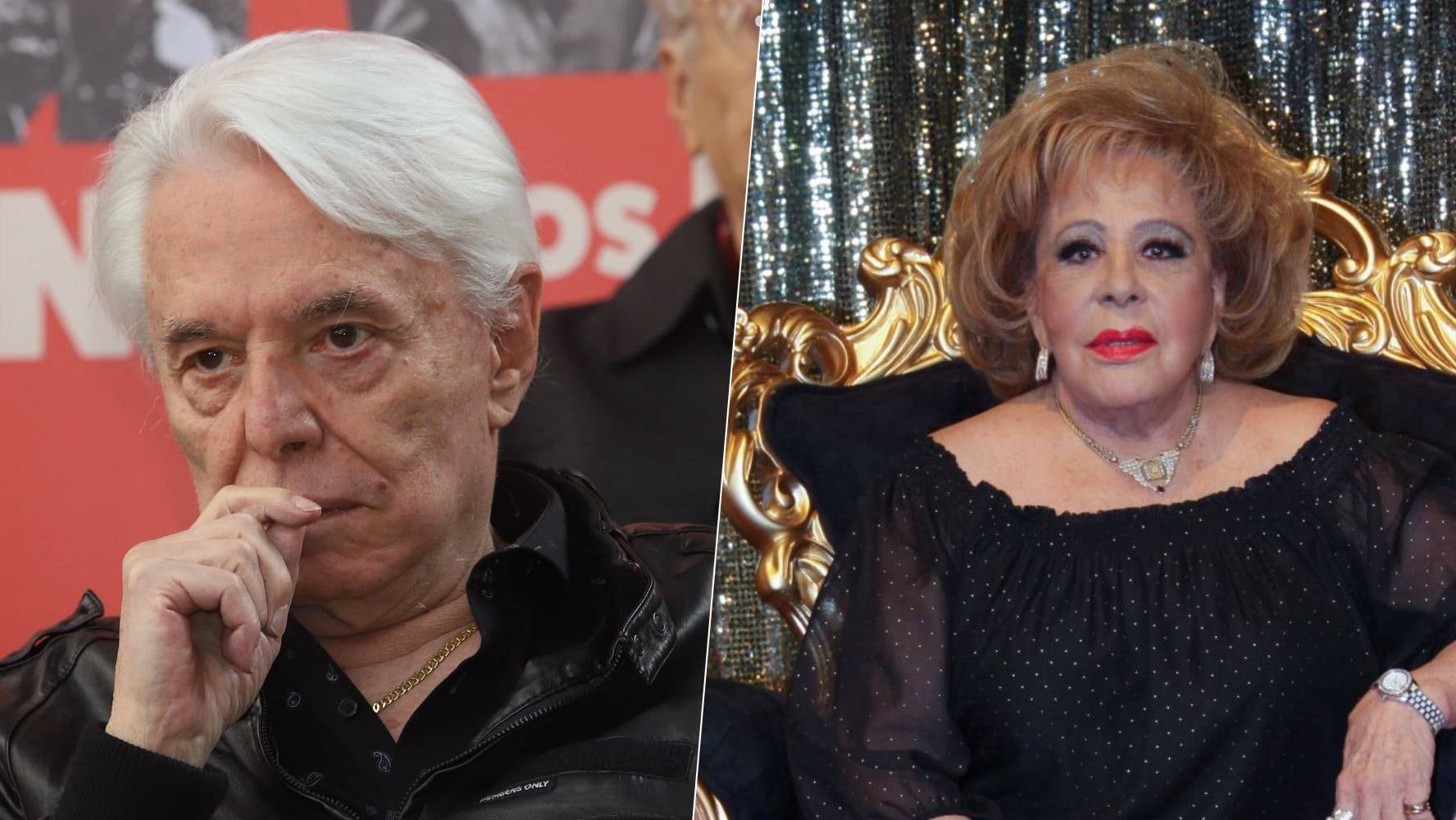 Enrique Guzmán visitó a Silvia Pinal en el hospital. (Foto: Cuartoscuro)