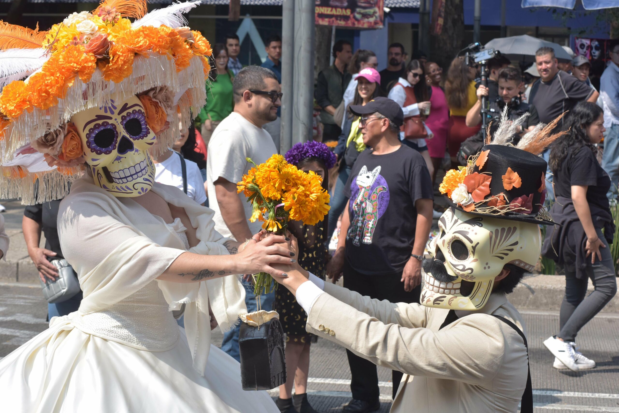 Desfile del Día de Muertos 2024 en la CDMX. (Foto: Cortesía)