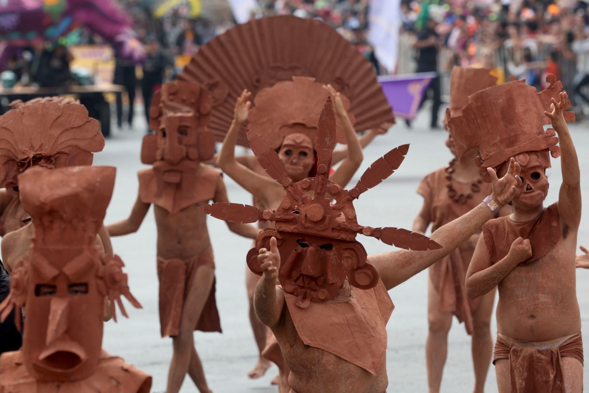 Desfile del Día de Muertos 2024 en la CDMX. (Foto: Cuartoscuro)