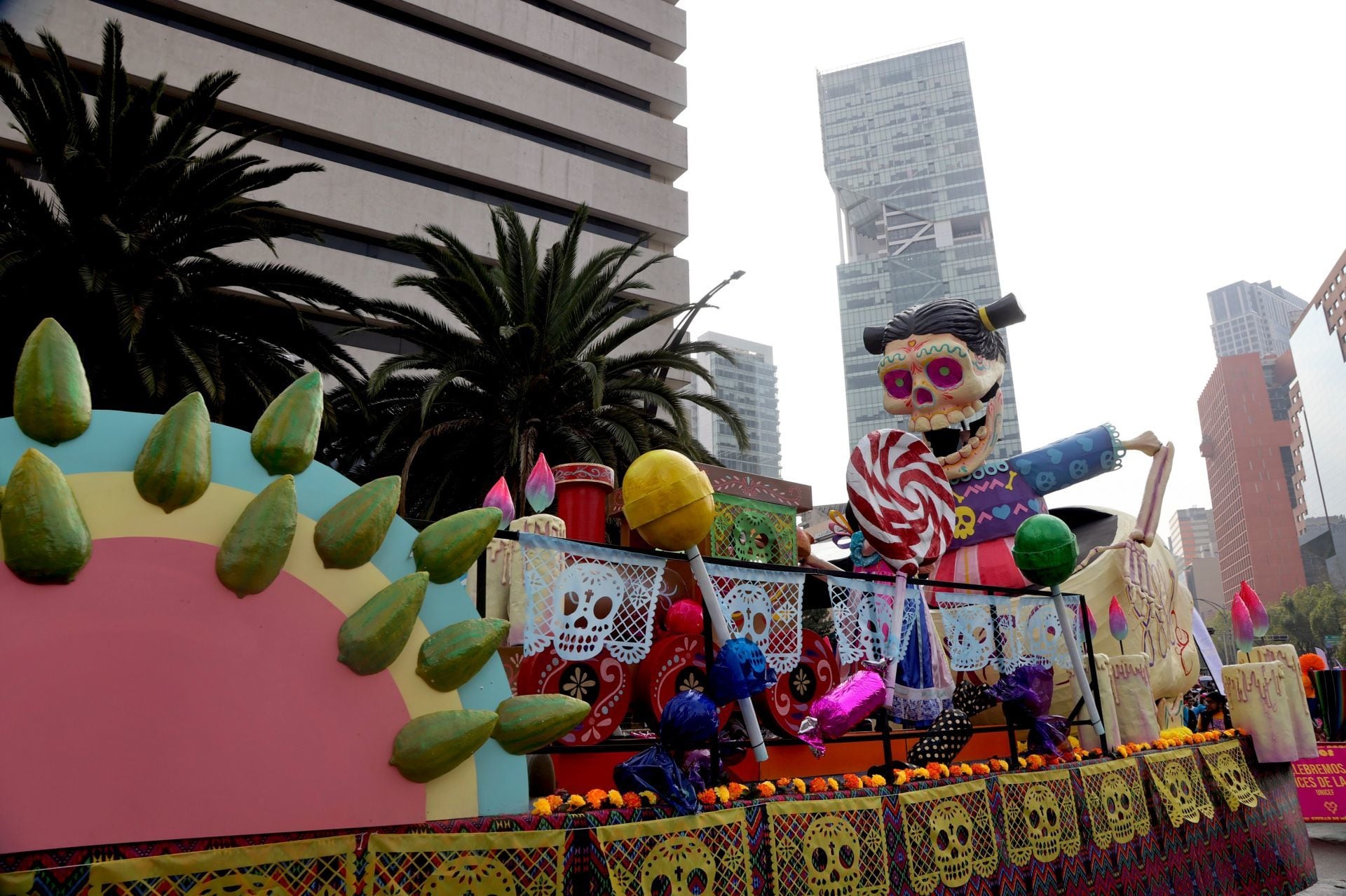 Desfile del Día de Muertos 2024 en la CDMX. (Foto: Cuartoscuro)