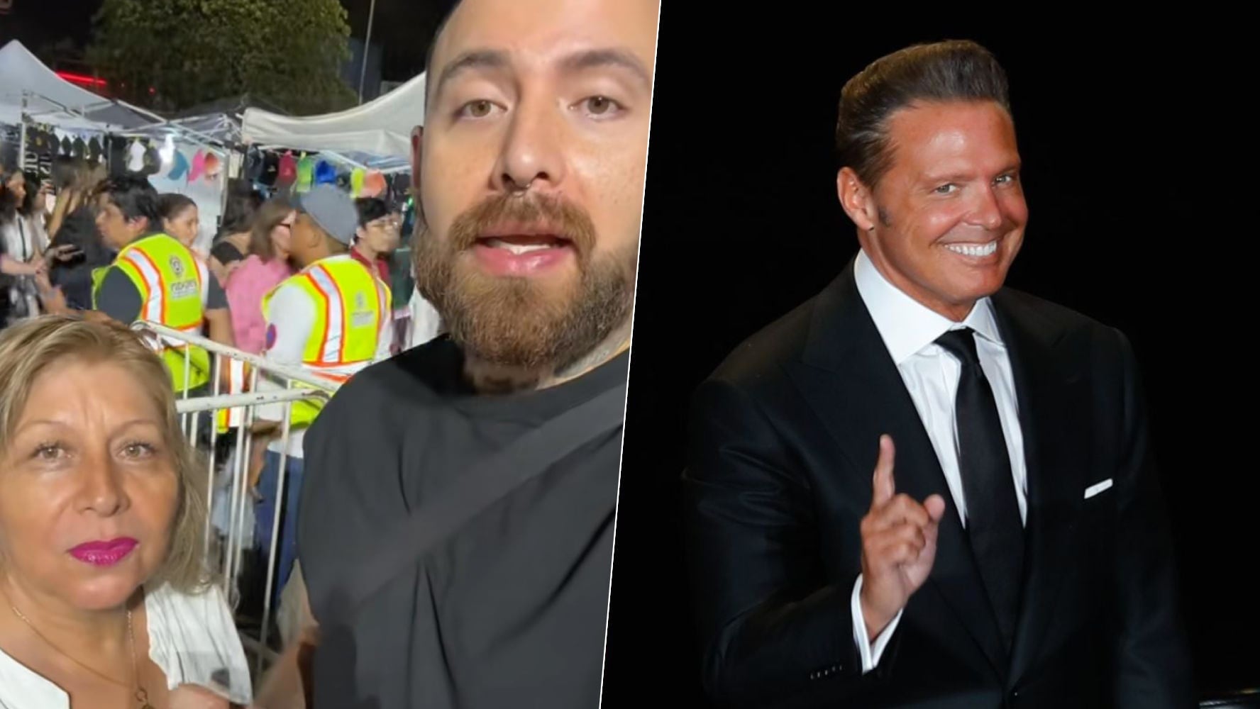 Luis Miguel presuntamente invitó a la señora que encontró en el restaurante a su concierto en Mérida. (Foto: Captura TikTok soyerickcid/ Cuartoscuro)