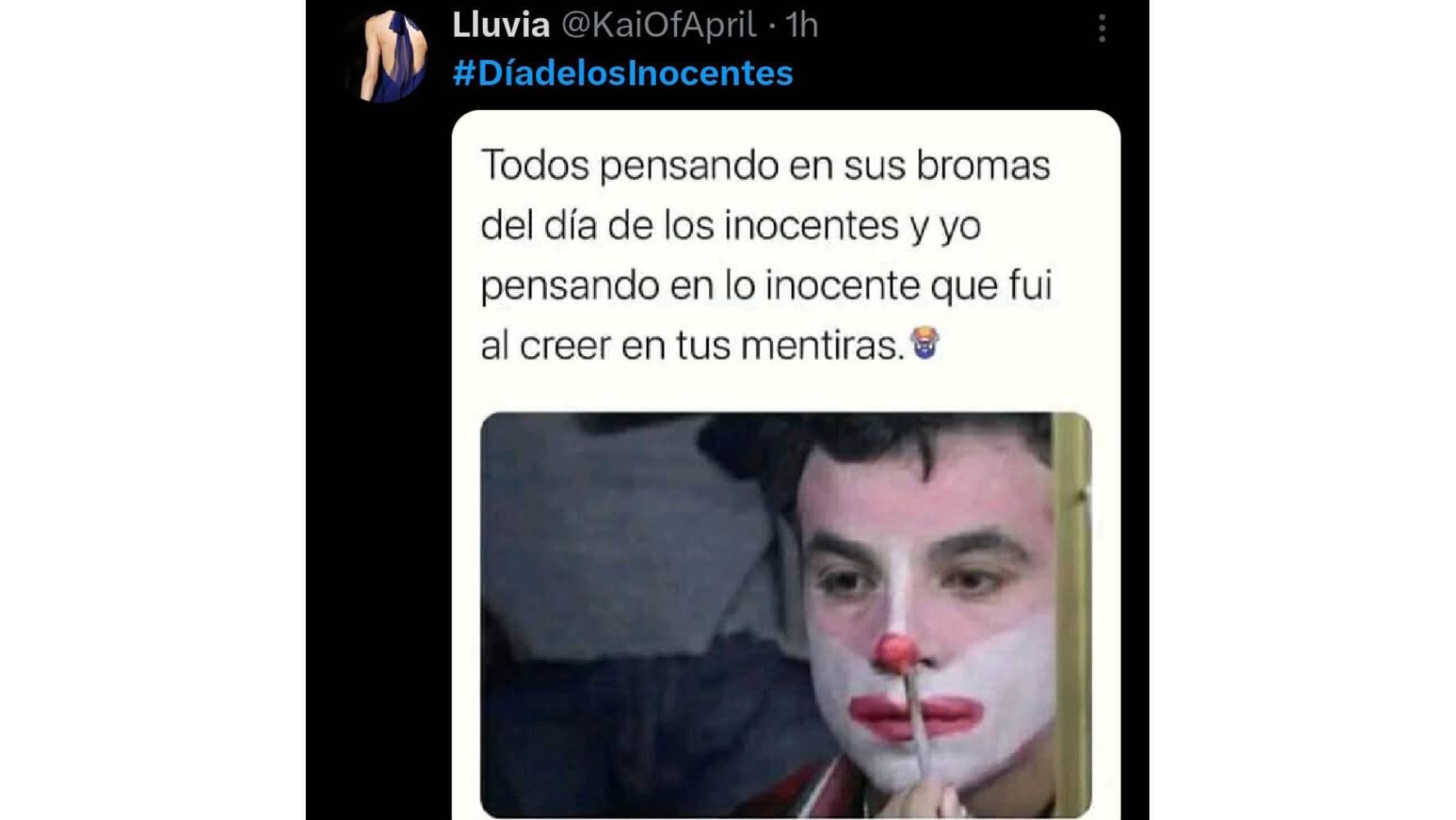 Memes del Día de los inocentes. (Foto: Captura X)