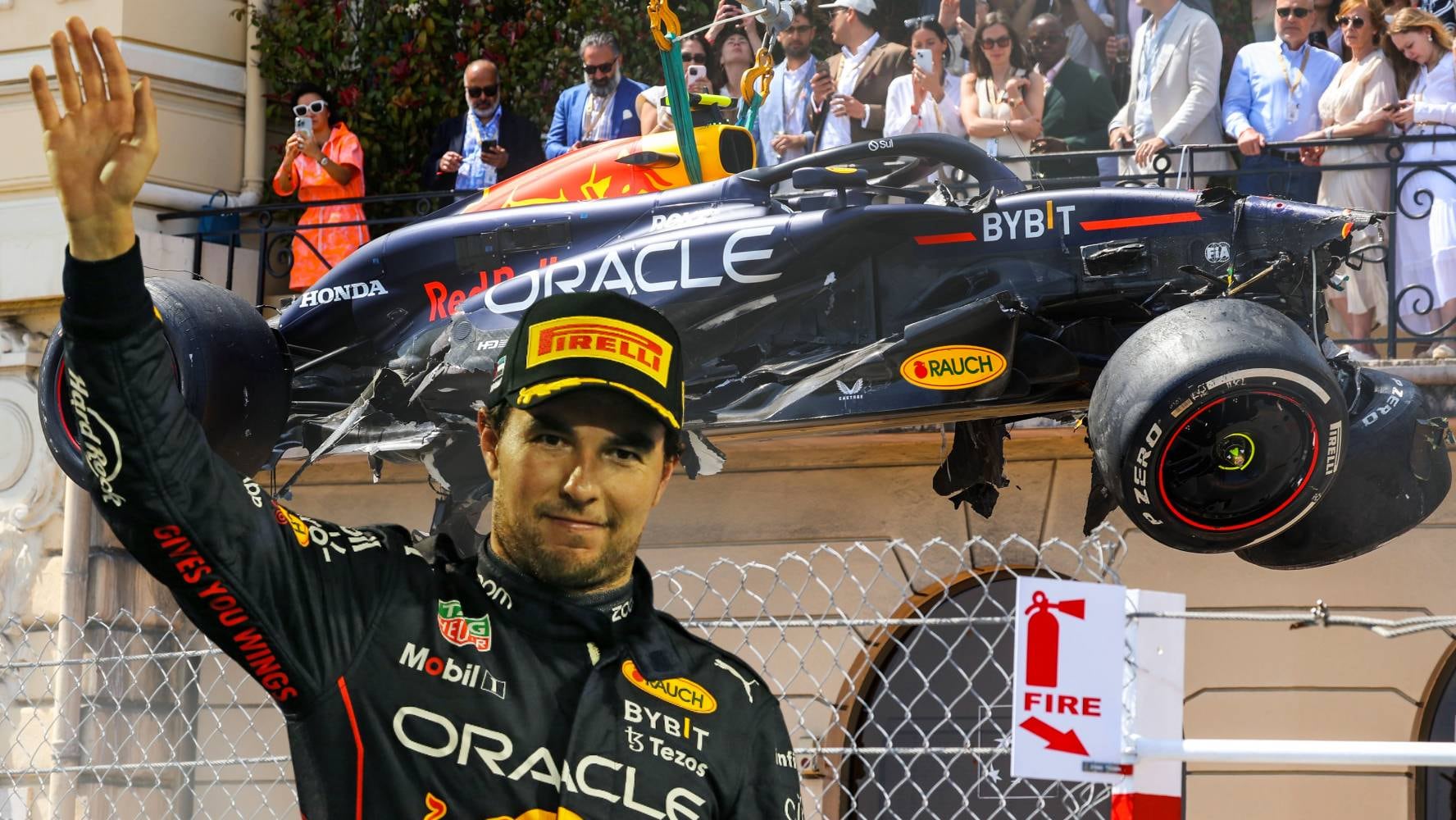 'Checo' Pérez fue el piloto que más gastos generó en la temporada 2024 de la F1 por daños a su vehículo. (Foto: Especial El Financiero)