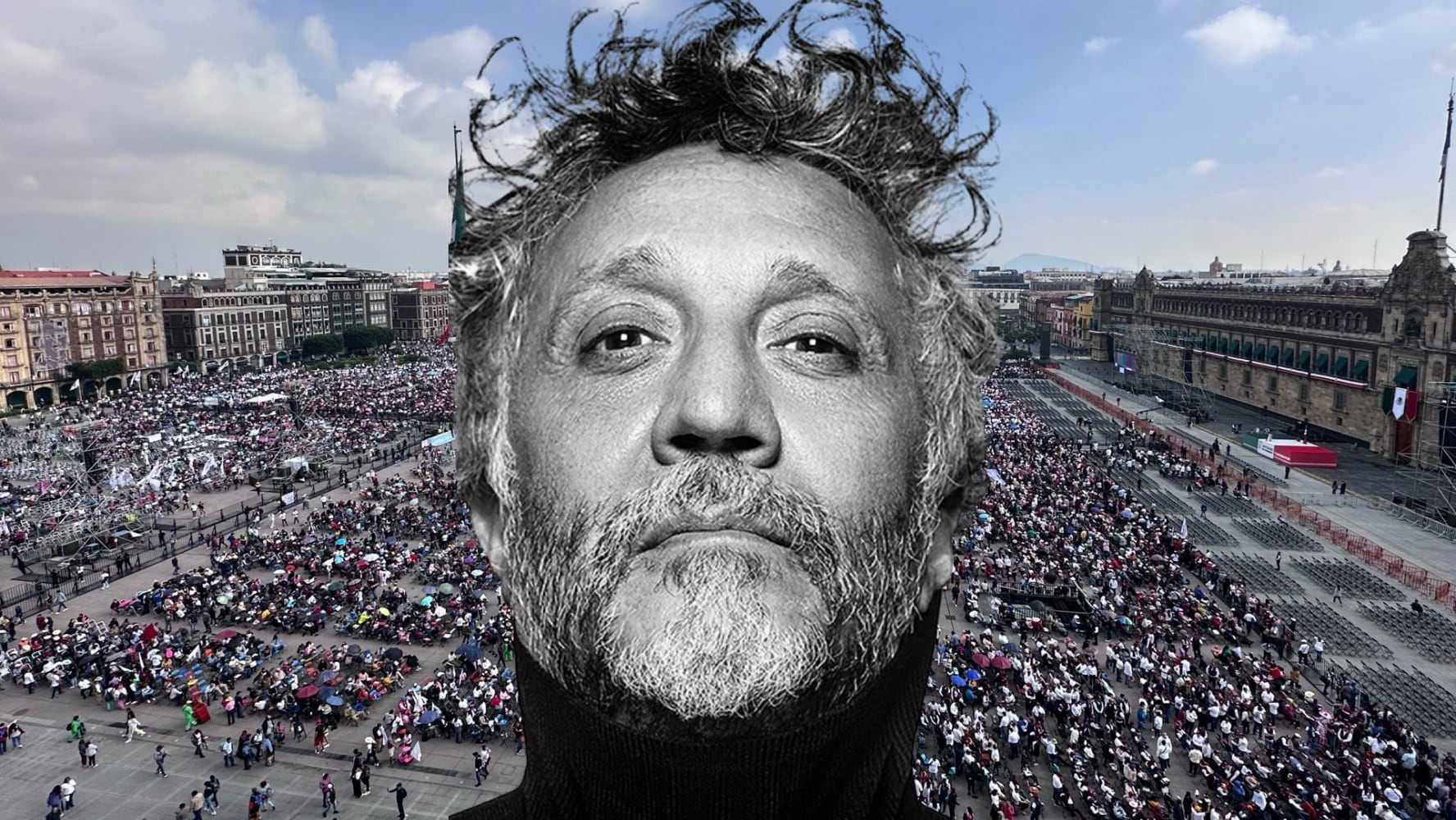 Fito Paez canceló su concierto gratuito en el Zócalo de la CDMX. (Foto: Especial El Financiero)