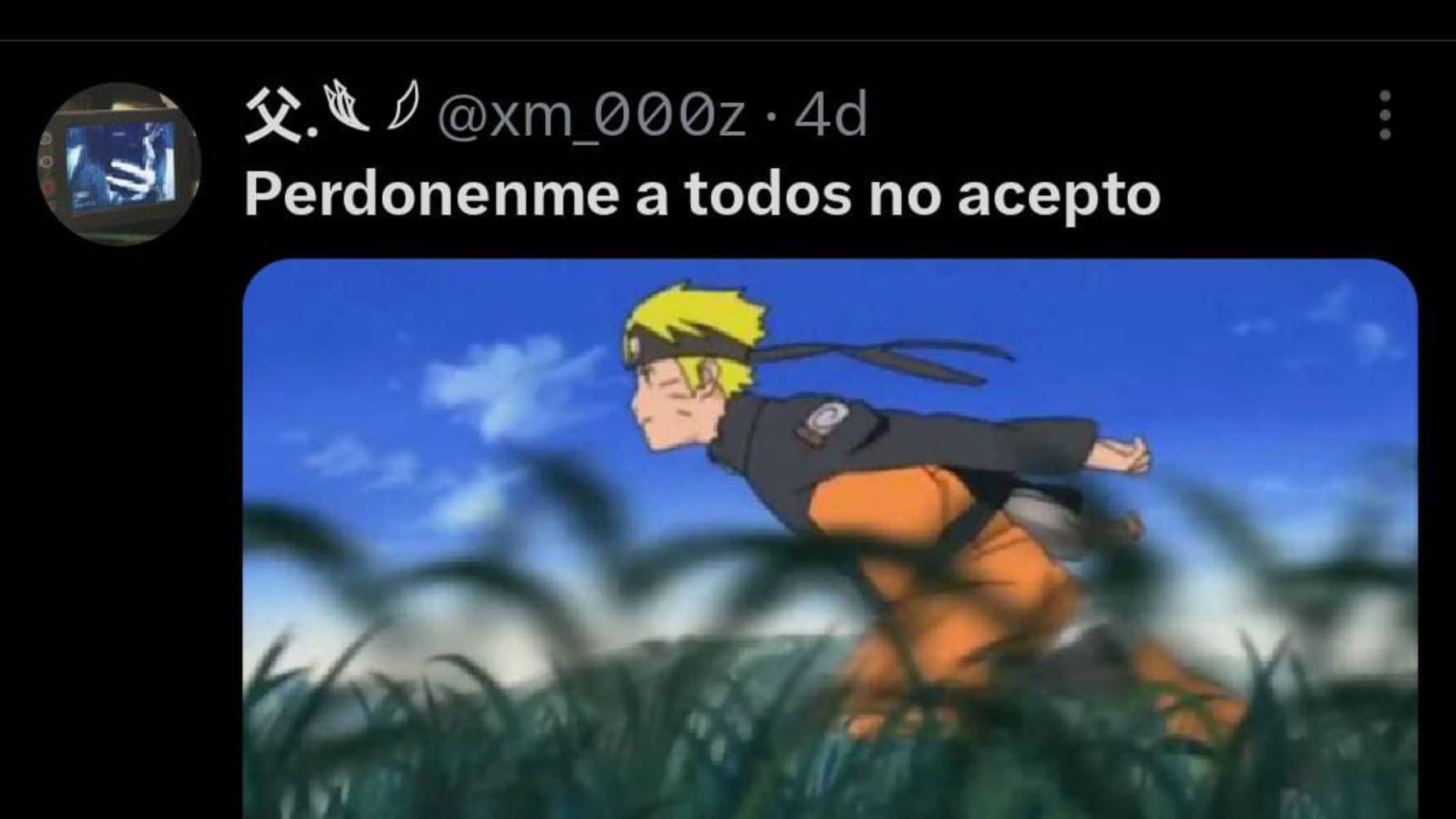 Memes de 'perdónenme todos, no acepto'. (Foto: Captura X)