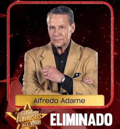 Alfredo Adame fue el último eliminado de 'LCDLF All Stars'. (Foto: Endemol)