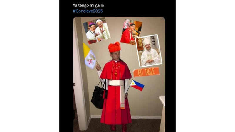 Los mejores memes del cónclave. (Foto: Captura X)