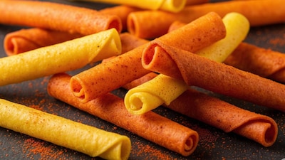 Los Takis son botanas en forma de 'taquitos' que se venden con diferentes sabores, la mayoría picosos. (Foto: Imagen creada con IA Gemini)