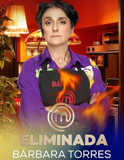 Bárbara Torres es la eliminada 15 de 'MasterChef Celebrity' 2025. (Foto: Azteca)