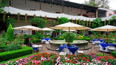 Una de las características distintivas del restaurante San Ángel Inn son los jardines. (Foto: Shutterstock)
