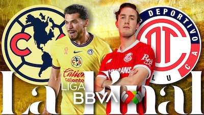 América vs. Toluca se enfrentan en la final de ida del Clausura 2025 de la Liga MX. (Foto: Especial El Financiero)
