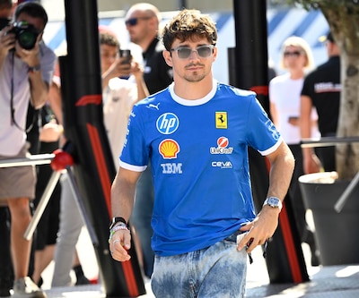 Charles Leclerc, piloto de Ferrari, en el Gran Premio de Italia 2025 en la Fórmula 1. (Foto: EFE)